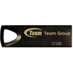 Флеш накопитель USB 2.0 TEAM 64GB C125 DRIVE BLACK TC12564GB01