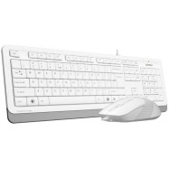 Клавиатура+мышь A4tech F1010-WHITE Fstyler USB