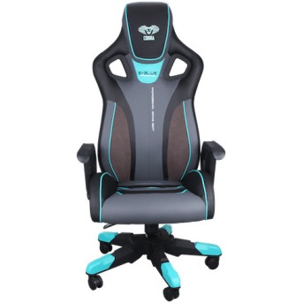 Игровое кресло E-BLUE Cobra EEC313BLAA-IA BLUE/<wbr>BLACK - Metoo (4)
