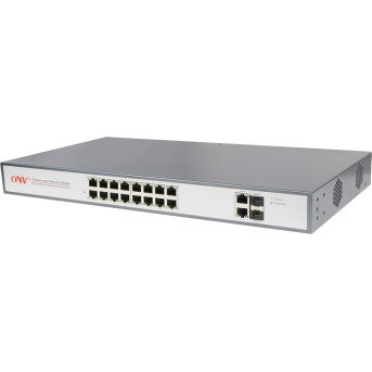 Коммутатор 16-портовый POE31016FA <NON-POE-16 портов 10/100Mbps RJ45 , + 2*1000M TP/SFP Combo> в Metoo.kz - Metoo (4)