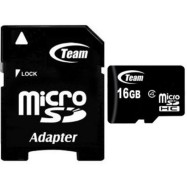 Карта памяти CLASS 10 TEAM 16GB MICRO SDHC W/1Adapter