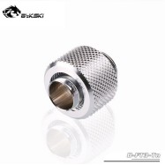 Компрессионный фитинг Bykski B-FT3-TN <(G1/4) для шлангов 10/13 мм. Silver>