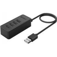 USB Хаб ORICO W5P-U2-100-BK-BP <USB2.0x4, MicroUSB, Black, 1m>