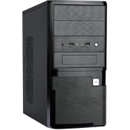 Корпус ПК без БП SMART SX-C5820 <microATX, 360*175*365mm, 0.4mm, 2xUSB, BLACK>