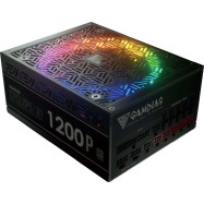 Блок питания ПК 1440 W GAMDIAS CYCLOPS X1-1200P 80PLUS PLATINUM <1200W, RGB, APFC,135mmFAN>