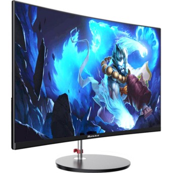 Монитор ЖК 27\" Huntkey M2781C <1920*1080, 60Hz, VGA+HDMI, 616*449*229mm, Black> в Metoo.kz - Metoo (2)