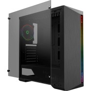 Корпус ПК без БП GameMax Shine G517 <ATX, 1x120mm RGB, USB 2.0х2, USB3.0х1, HD Audio, 458х206х456mm>