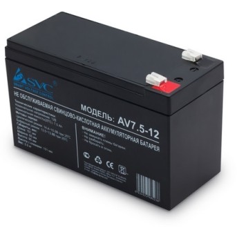 Батарея SVC 12В 7.5 Ач - Metoo (1)