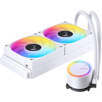Кулер с водяным охлаждением Jonsbo TG-240 White - Metoo (2)