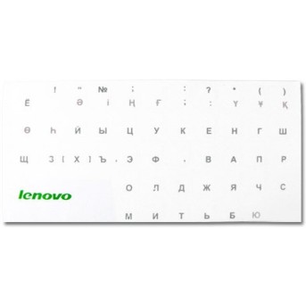 Наклейки Noname на клавиатуру Lenovo для тёмных клавиш - Metoo (1)
