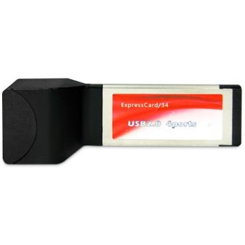 Адаптер Express Card на USB HUB 4 Порта - Metoo (1)