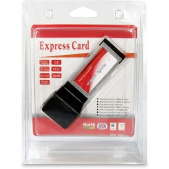 Адаптер Express Card на USB HUB 4 Порта - Metoo (3)