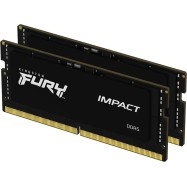 Комплект модулей памяти Kingston FURY Impact Black PnP KF548S38IBK2-64 DDR5 64GB (Kit 2x32GB) 4800MH