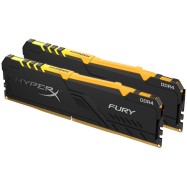 Комплект модулей памяти Kingston HyperX Fury RGB HX432C16FB3AK2/16 DDR4 16G (2x8G) 3200MHz