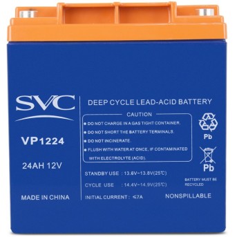 Батарея SVC 12В 24 Ач - Metoo (2)