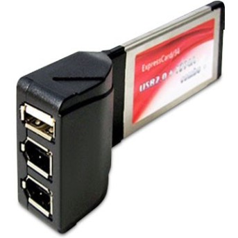 Адаптер Express Card на IEEE 1394 USB Hub - Metoo (2)