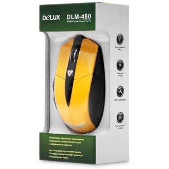 Мышь Delux DLM-480LUY - Metoo (3)