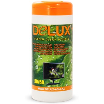 Чистящие салфетки Delux Screen Clean Double 50/<wbr>50 - Metoo (1)