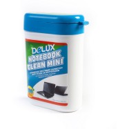 Чистящие салфетки Delux Notebook Clean Mini 100