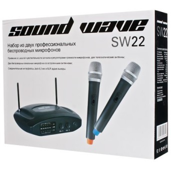 Набор Микрофонов Sound Wave SW22 Беспроводные - Metoo (3)