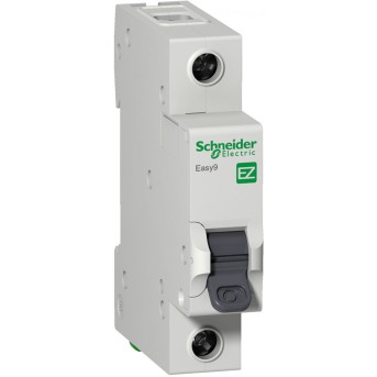 Автоматический выключатель Schneider Electric EZ9F34106 EASY 9 1П 6А С 4.5кА 230В - Metoo (1)