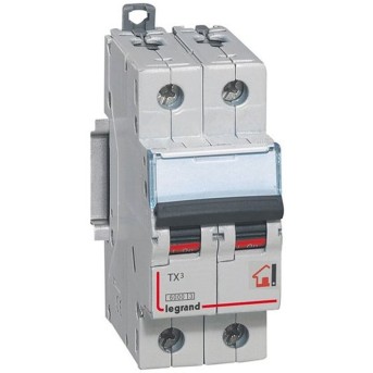 Автоматический выключатель Legrand 404044 2П C 25A TX3 6000/<wbr>6kA - Metoo (2)