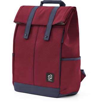 Рюкзак NINETYGO College Leisure Backpack Темно-красный в Metoo.kz - Metoo (1)