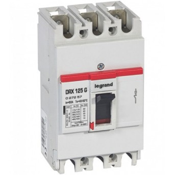 Автоматический выключатель Legrand 27257 3П 80A DRX125 20kA термомагнитный в Metoo.kz - Metoo (1)