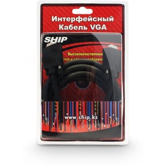 Кабель интерфейсный VGA 15Male/<wbr>15Male SHIP VG002M/<wbr>M-1.5B - Metoo (2)