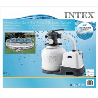Хлоратор воды с встроенным фильтрующим насосом для бассейна Intex 26676 - Metoo (3)