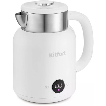 Чайник электрический Kitfort КТ-6196-2 белый - Metoo (1)