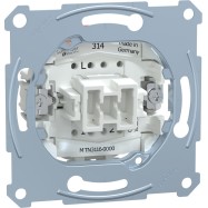 Переключатель мех-м MERTEN MTN3116-0000 D-Life 1 клавишный