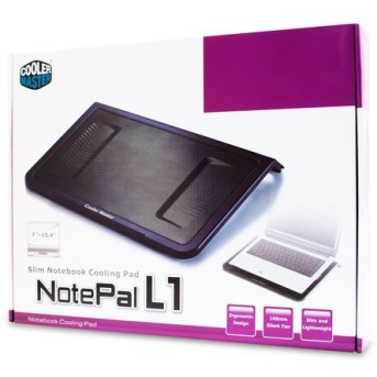 Подставка Cooler Master NotePal L1 Охлаждающая для ноутбука Черный - Metoo (3)