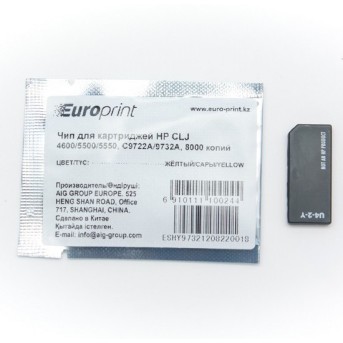 Чип Europrint HP C9722A/<wbr>9732A - Metoo (1)