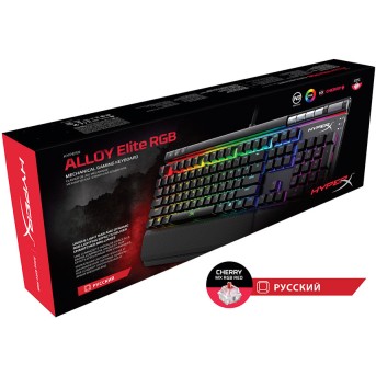 Клавиатура HyperX Alloy Elite RGB Mechanical Gaming Keyboard MX Red - Metoo (3)