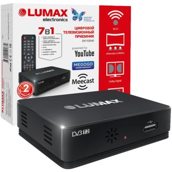 Цифровой телевизионный приемник LUMAX DV1120HD - Metoo (1)