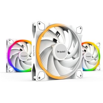 Вентилятор для компьютерного корпуса Bequiet! Light Wings 140mm PWM Triple Pack White - Metoo (1)
