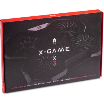 Охлаждающая подставка для ноутбука X-Game X3 17" - Metoo (3)