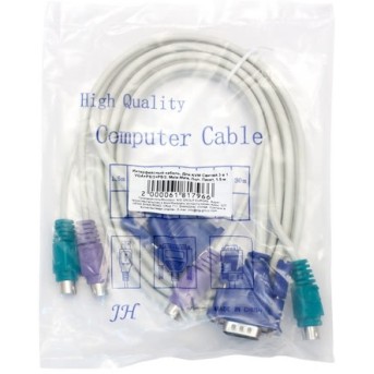 Интерфейсный кабель KVM PS/<wbr>2 1.5м - Metoo (2)
