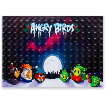 Наклейка для ноутбука Angry Birds 15"