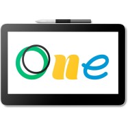 Графический планшет Wacom One 13 Touch pen display (DTH134W0B) Чёрный
