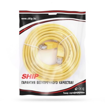 Патч-корд SHIP Cat.5e FTP LSZH RJ-45 7.5 м S4025YL0750-P - Metoo (2)