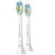 Стандартные насадки для звуковой зубной щетки Philips Sonicare Optimal White HX6062/<wbr>10 2шт - Metoo (1)
