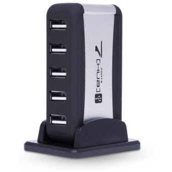 Расширитель USB Deluxe на 7 Портов DUH7001BK - Metoo (1)