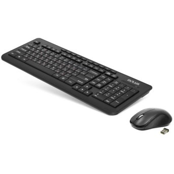 Клавиатура и мышь Delux DLD-3191OGB