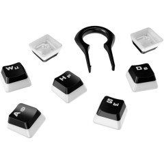 Набор кнопок на клавиатуру HyperX Pudding Keycaps Full Key Set (Black) 4P5P4AX#ACB