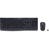 Клавиатура и мышь Delux DLD-0605OGB
