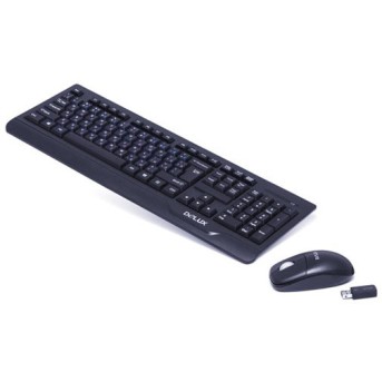Клавиатура и мышь Delux DLD-6071OGB - Metoo (2)