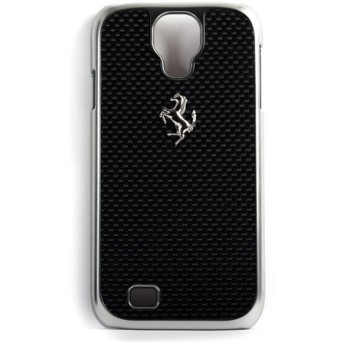 Чехол для смартфона Ferrari GT Carbon Hardcase FECBSIHCS4BL - Metoo (1)