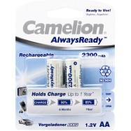 Аккумулятор CAMELION AlwaysReady Rechargeable NH-AA2300ARBP2